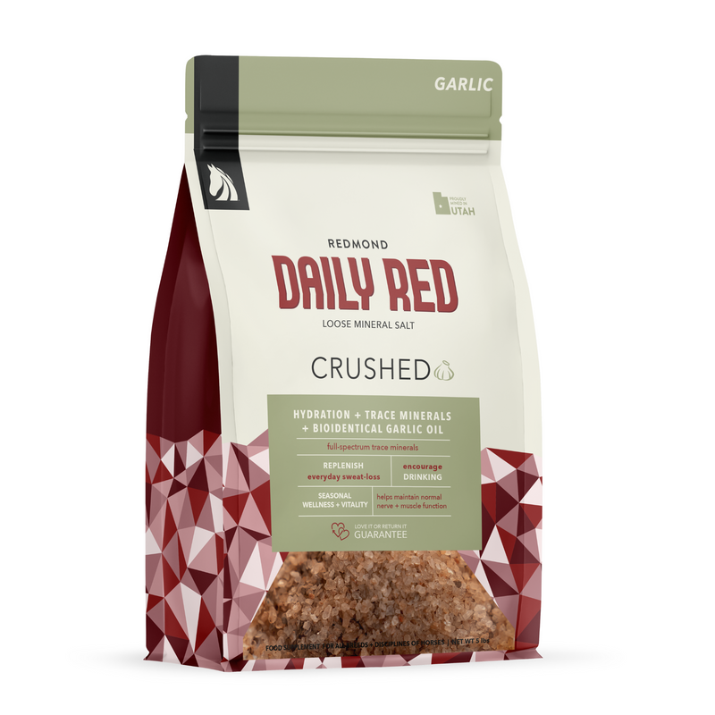 Daily Red® Crushed™ Garlic - Mineral Supplement for Horses