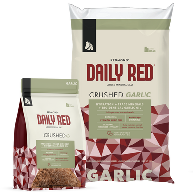 Daily Red® Crushed™ Garlic - Mineral Supplement for Horses