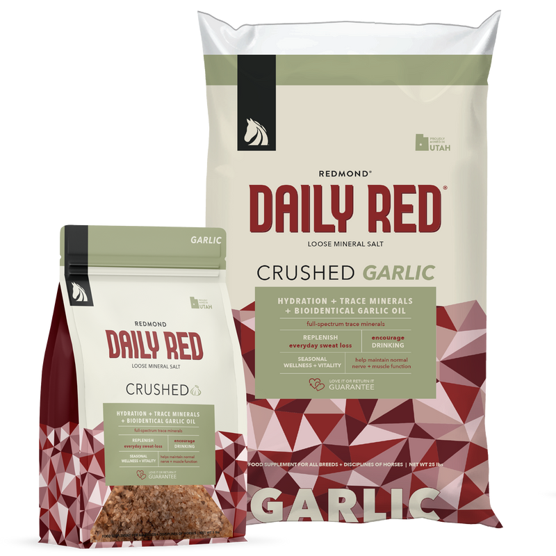 Daily Red® Crushed™ Garlic - Mineral Supplement for Horses