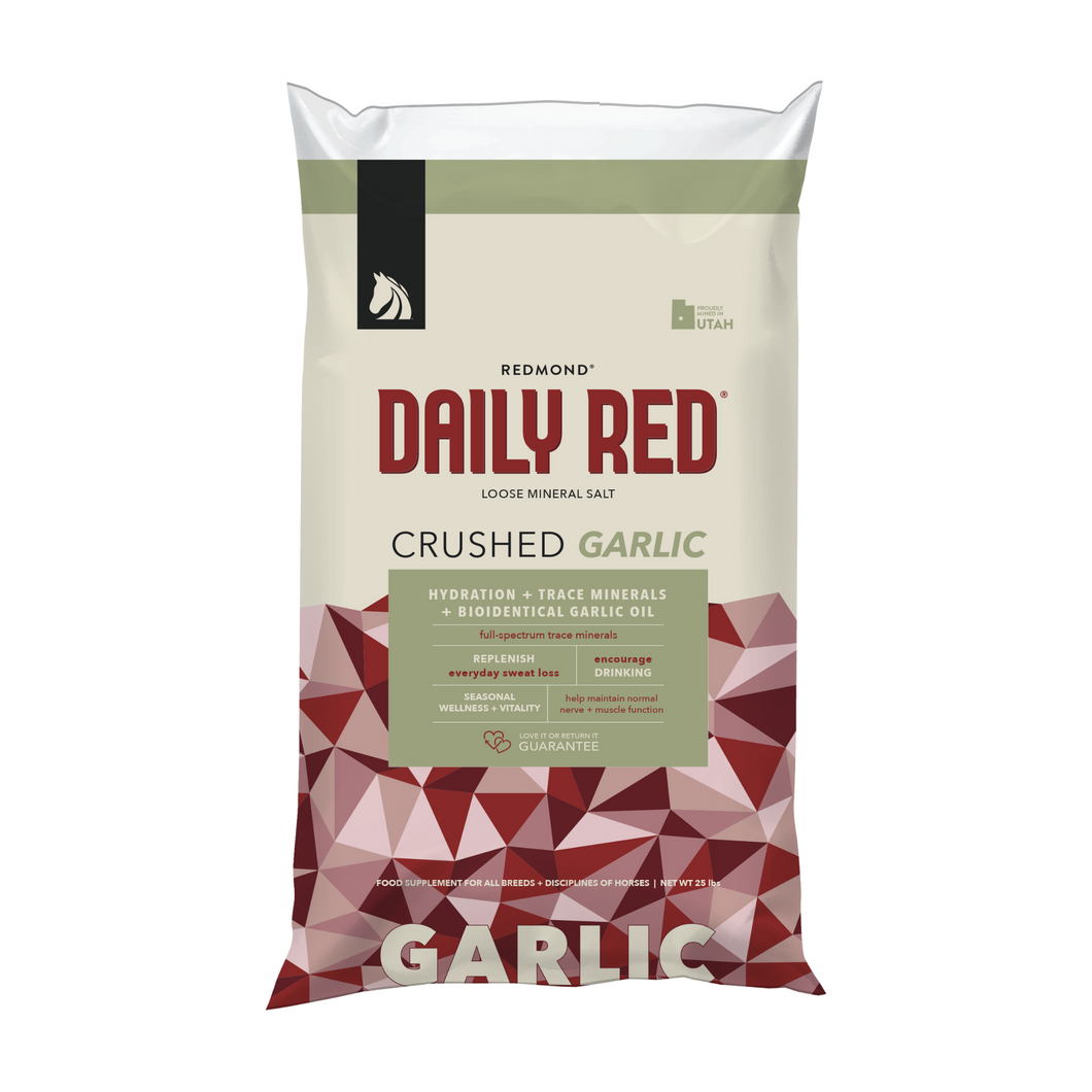 Daily Red® Crushed™ Garlic - Mineral Supplement for Horses