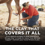 Simply Clay Salve – Bentonite Clay Horse Wound Care